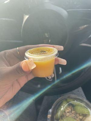 Immune Boosting Ginger Shot