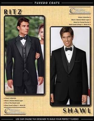 Tuxedo options