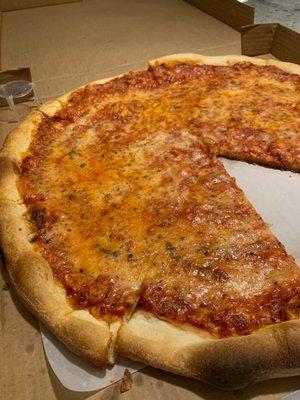 Large cheese pizza