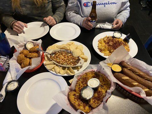 Appetizers for days!