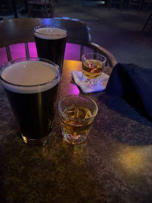 Jameson and Guinness