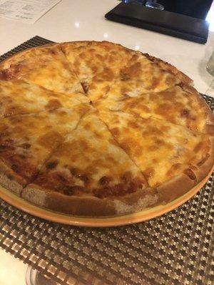 Four cheese pizza