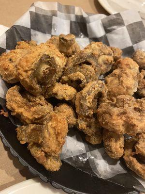 Fried mushrooms