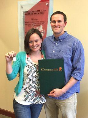 Happy new homeowners! You could be next!