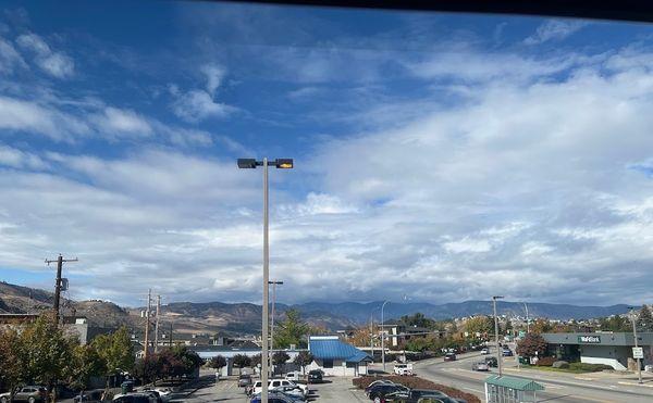 Lake Chelan and surrounding mountains