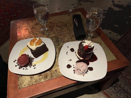 Chocolate Berry Cake & Black Forest Cake