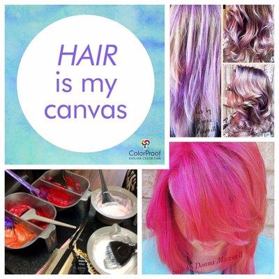 Hair is my canvas