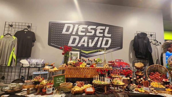 A small peak into how Diesel David Inc celebrates their customers.