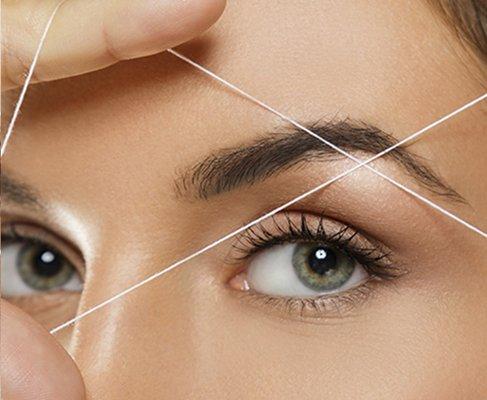 Threading removes multiple hairs at once with no anticipation