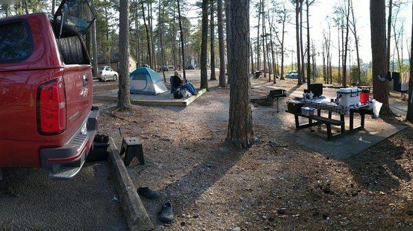 Campsite.