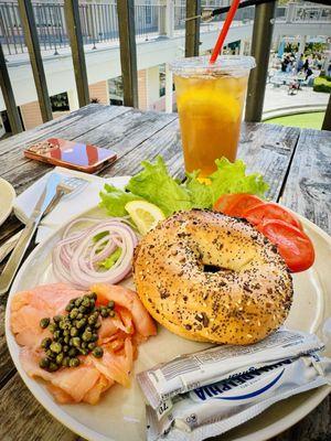 Lox & Bagel Plate Sandwich