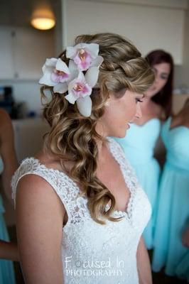 Bridal hair by Jessica