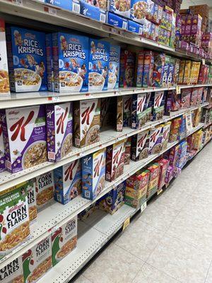 Cereal aisle