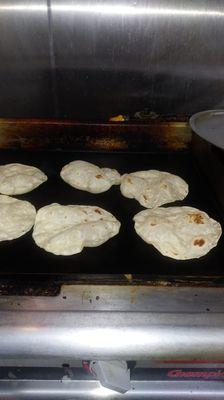 Tortillas echas a mano