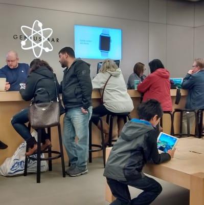 Grueling wait at the Genius Bar