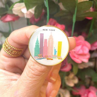 NYC Gold Pins