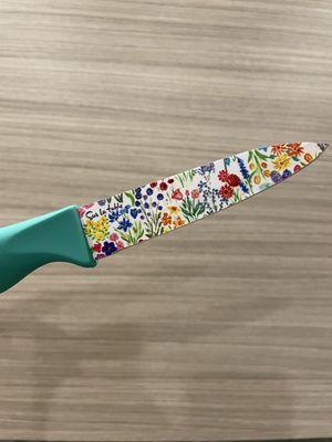 Decorated Ceramic Knife