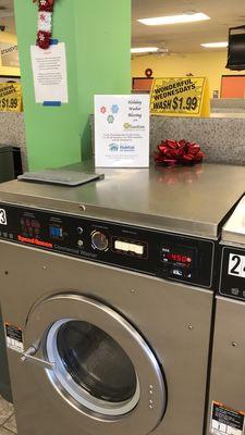 We're proud to donate this $452 to St. Lucie Habitat for Humanity from the Thanksgiving to Christmas Blessed Washer campaign.