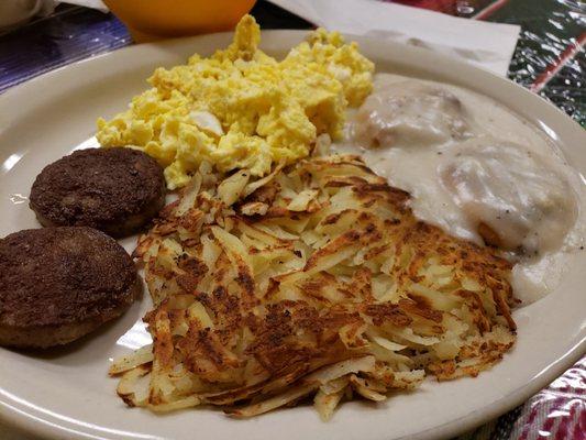 Biscuit and Gravy plate