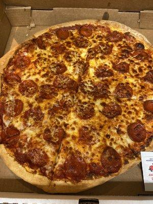 Pepperoni & Cheese Pizza