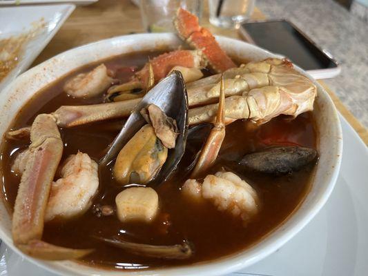 Seafood soup