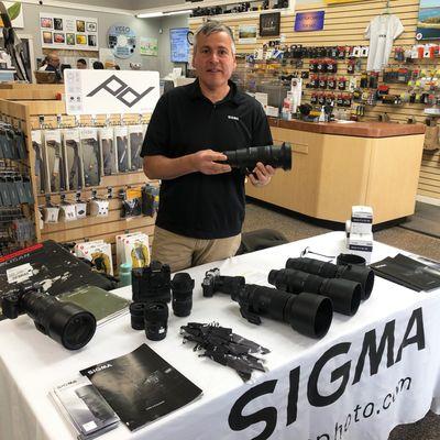 SIGMA lenses at Milford Photo