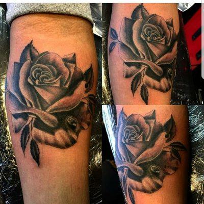 tattoo rose by dayday