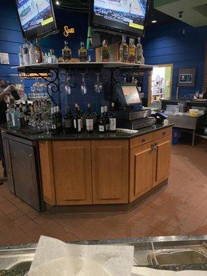 Bar at on the border