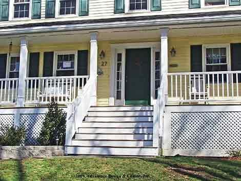 Porch installation