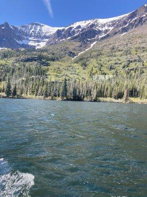 Lake on the ferry