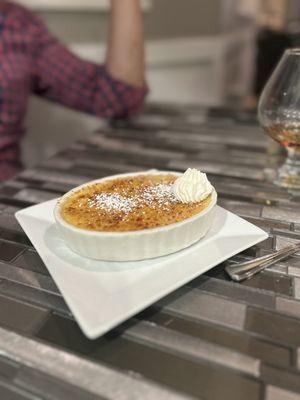 Cream Brûlée-allegedly made at the restaurant