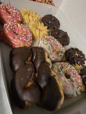 Dozen donuts