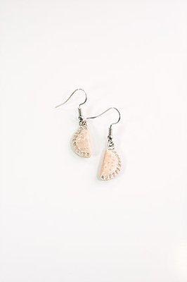 Pierogi earrings by Jenn