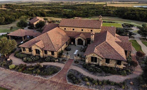 Location: Maypearl, TX
 Shingle: Boral Tile 
 Color: Rustic Clay