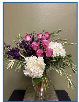 This was the arrangement that was originally going to go out for delivery if I hadn't responded with a request to please try again.