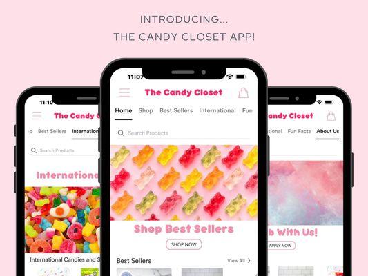 Download The Candy Closet App!