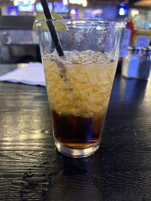 Jack and coke. Live the tiny cubes