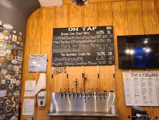 What's on tap for NYE 2022 @ Hawksbill Brewing in Luray, Va