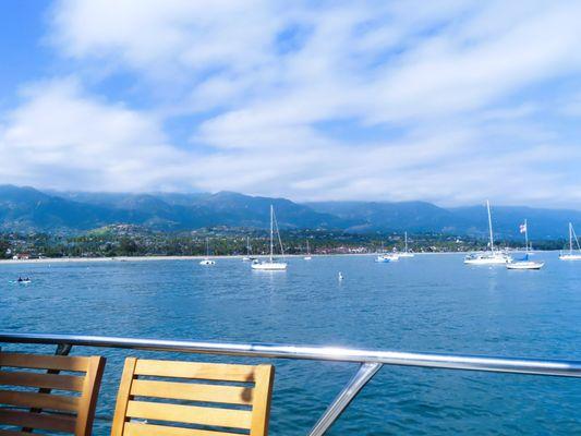 boat ride on a 70 foot yacht