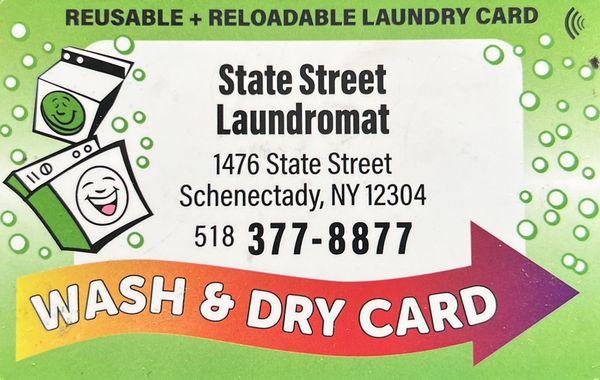 You're gonna love our easy to use credit or cash, wash card system just as much as the wash and fold!!