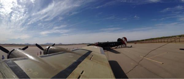 Bomber planes in Marana