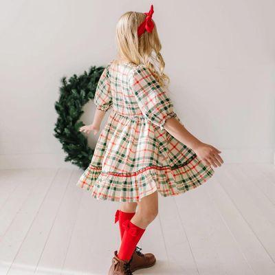 Every girl needs a classic Christmas plaid dress
Link: https://cutiepatootie.online/pro.....