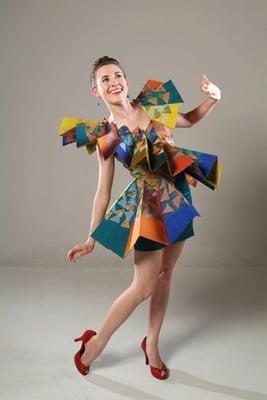 Wearable Art - Exuberant - Photo by Ray Johnston