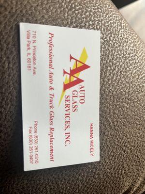 AA Auto Glass Service