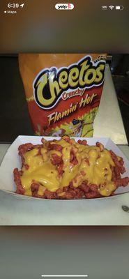 Cheetos con queso