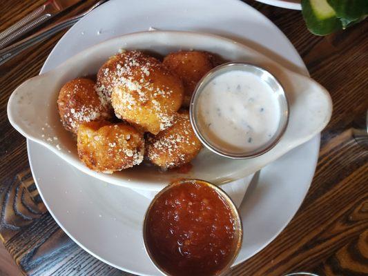 Buffalo risotto balls ( special of the day)