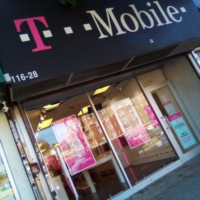 T-Mobile front window cleaning service is well provided at this store by yours truly