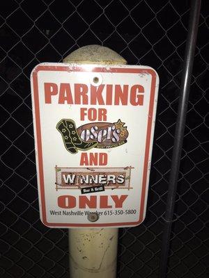 Funny Parking Sign.