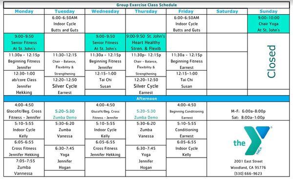 Group classes included with your membership