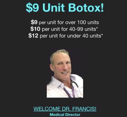 $9 per Unit call today offer expires 09/17/18